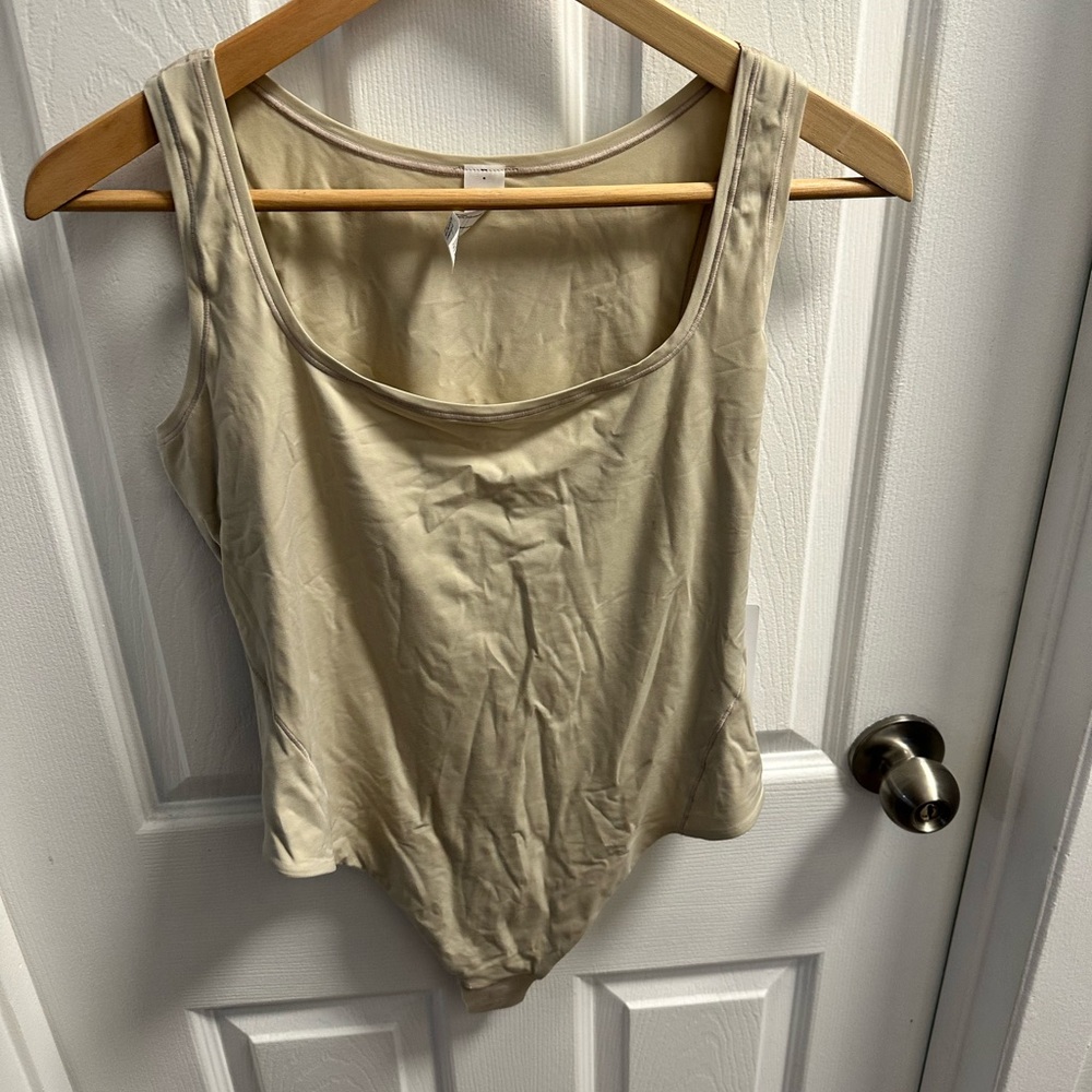 lululemon athletica Cream Bodysuit